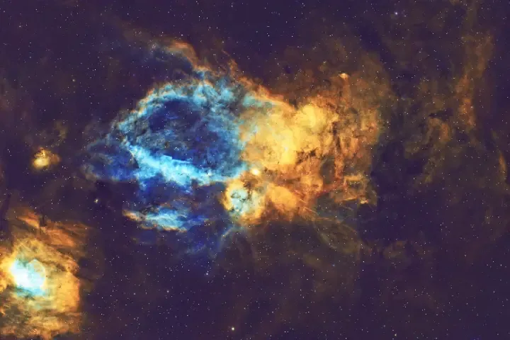 Lobster Claw Nebula - Sh2157