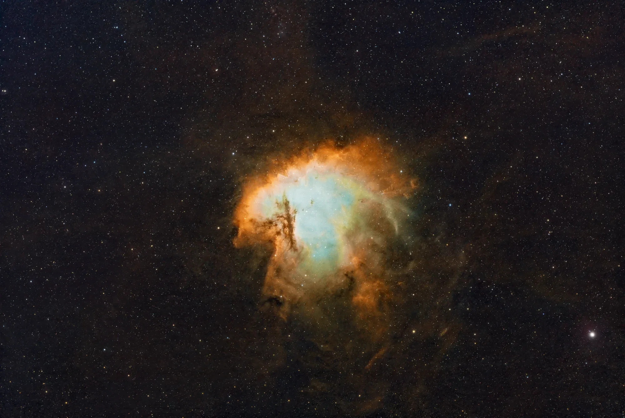 Pacman Nebula - NGC281W